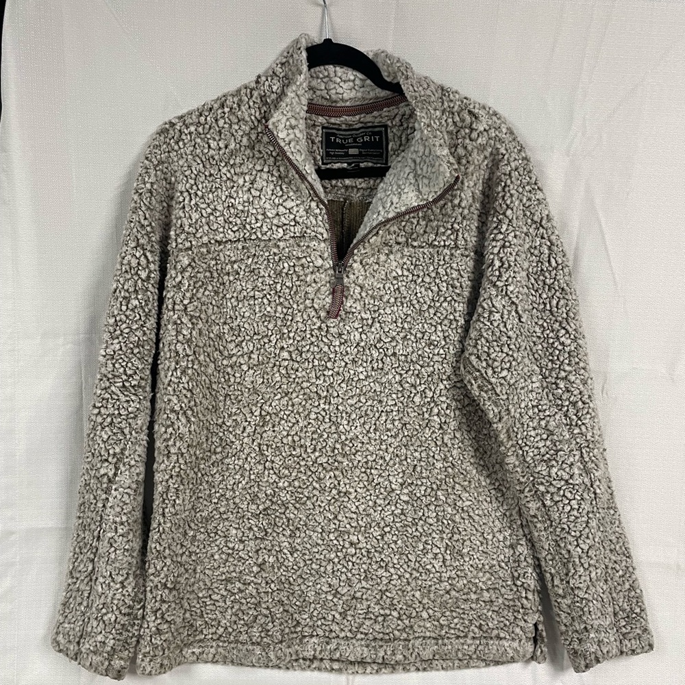 True Grit - Sherpa - Grey Brown - Medium